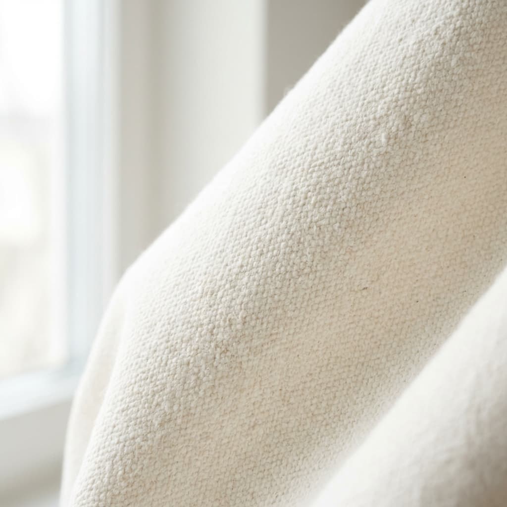 Close up of premium cotton canvas texture
